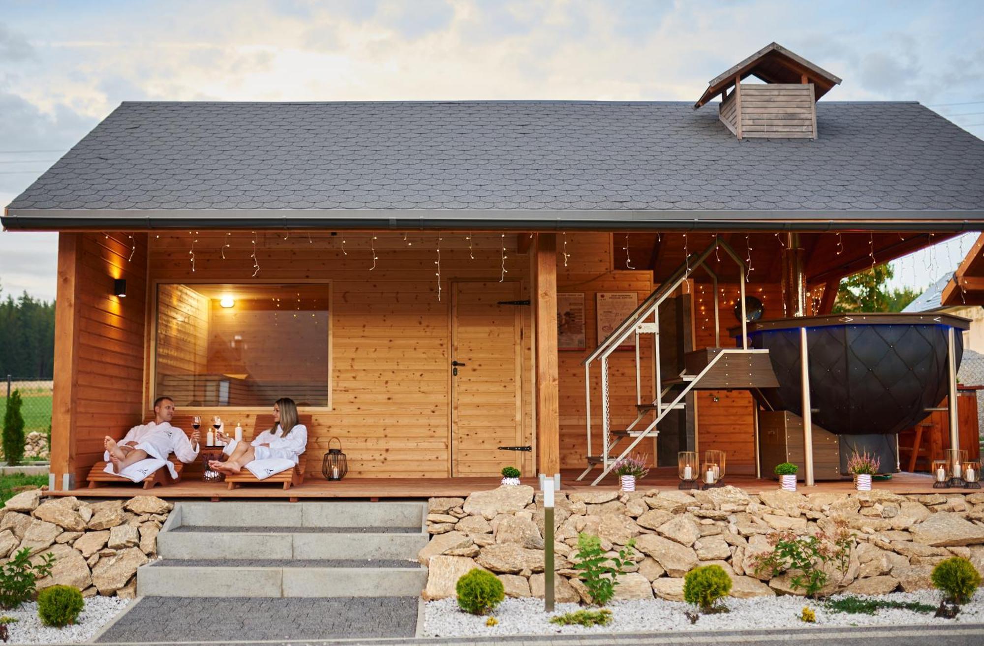 Osada Orlica Klimatyczne Domki Z Widokiem Na Gory I Termalnym Spa Sauna Jacuzzi 4 Km Od Zieleniec Ski Arena Lasowka Exterior photo